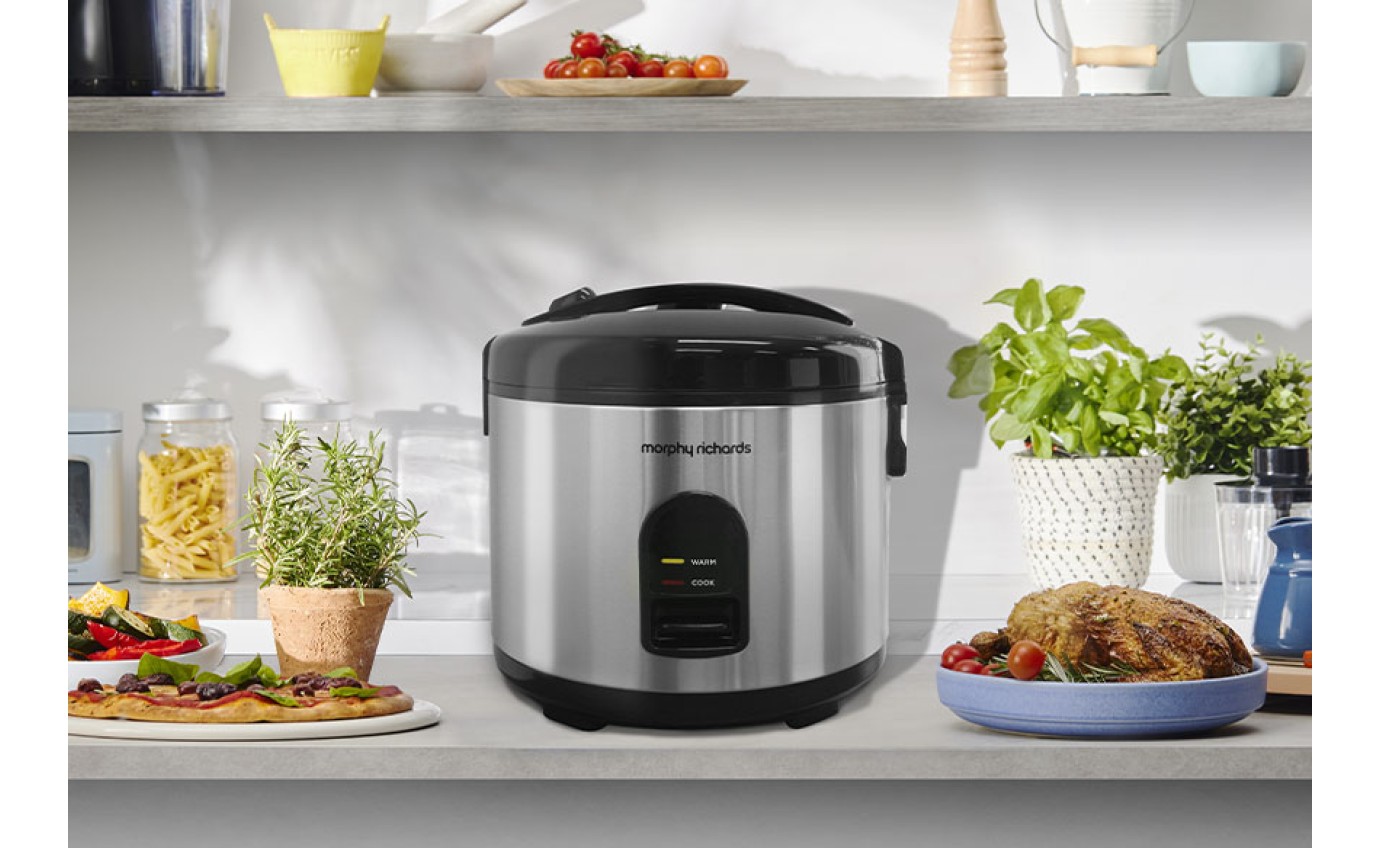 Morphy Richards 10 Cup Rice Cooker MRRC18SS