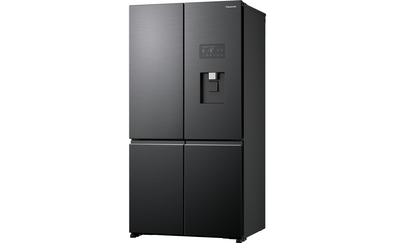Panasonic 618L PRIME+ French Door Fridge (Black Hairlines Steel) NRXY680LVKA