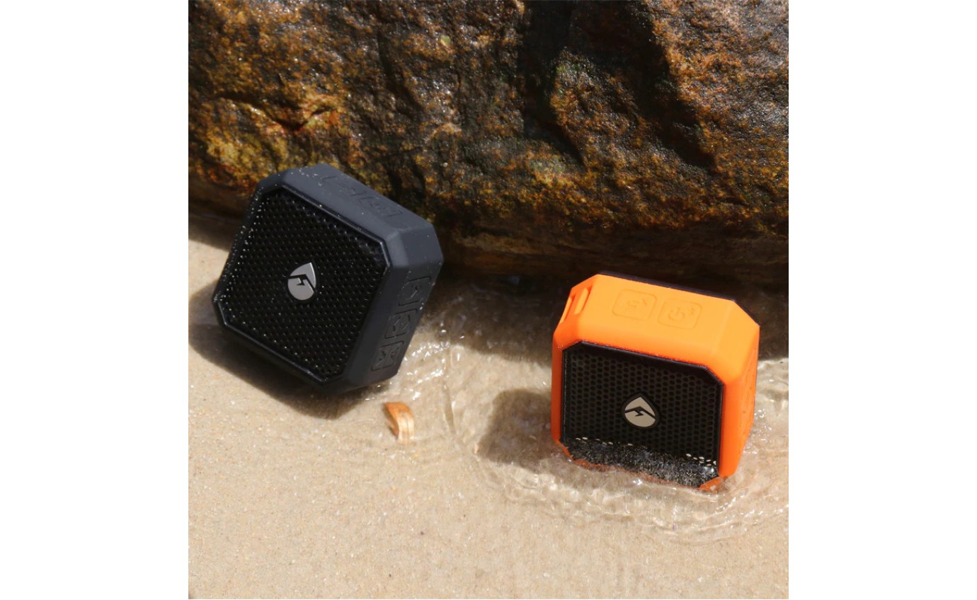 ECOXGEAR EcoPebble Lite Waterproof Bluetooth Outdoor Speaker (Black) GDIEXPLT501