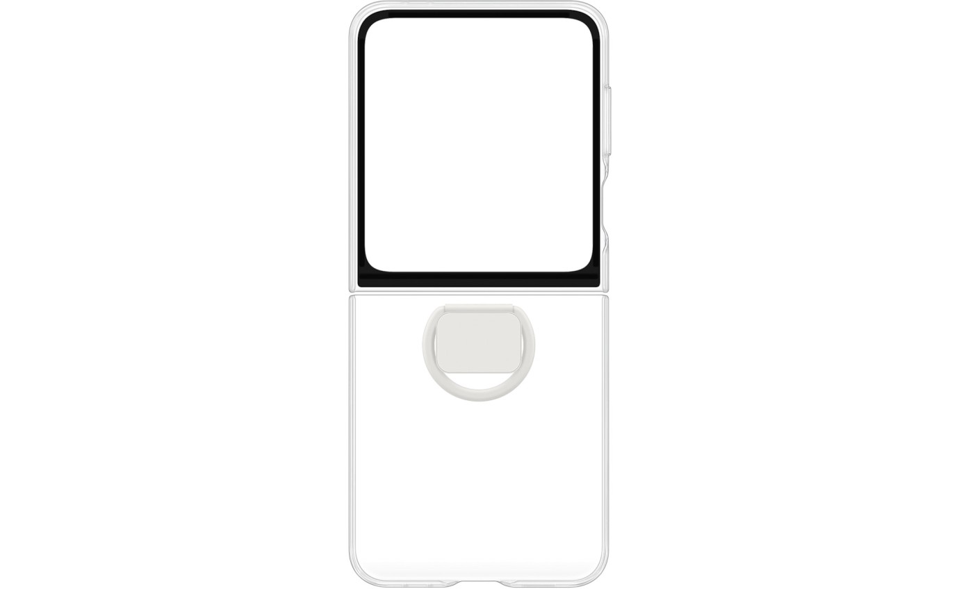 Samsung Galaxy Z Flip6 & Flip7 FE Clear Case with Ring 11901318400