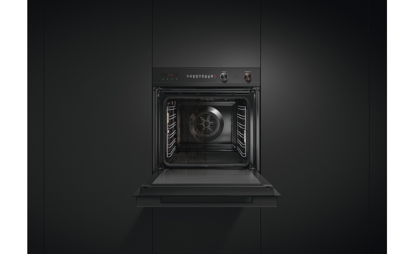 Fisher & Paykel 60cm Series 7 Contemporary Pyrolytic Oven, 9 Function OB60SD9PB1