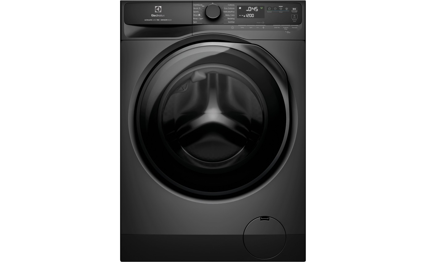 Electrolux 10kg UltimateCare 700 Front Load Washing Machine (Dark Onyx) EWF1043R7SC