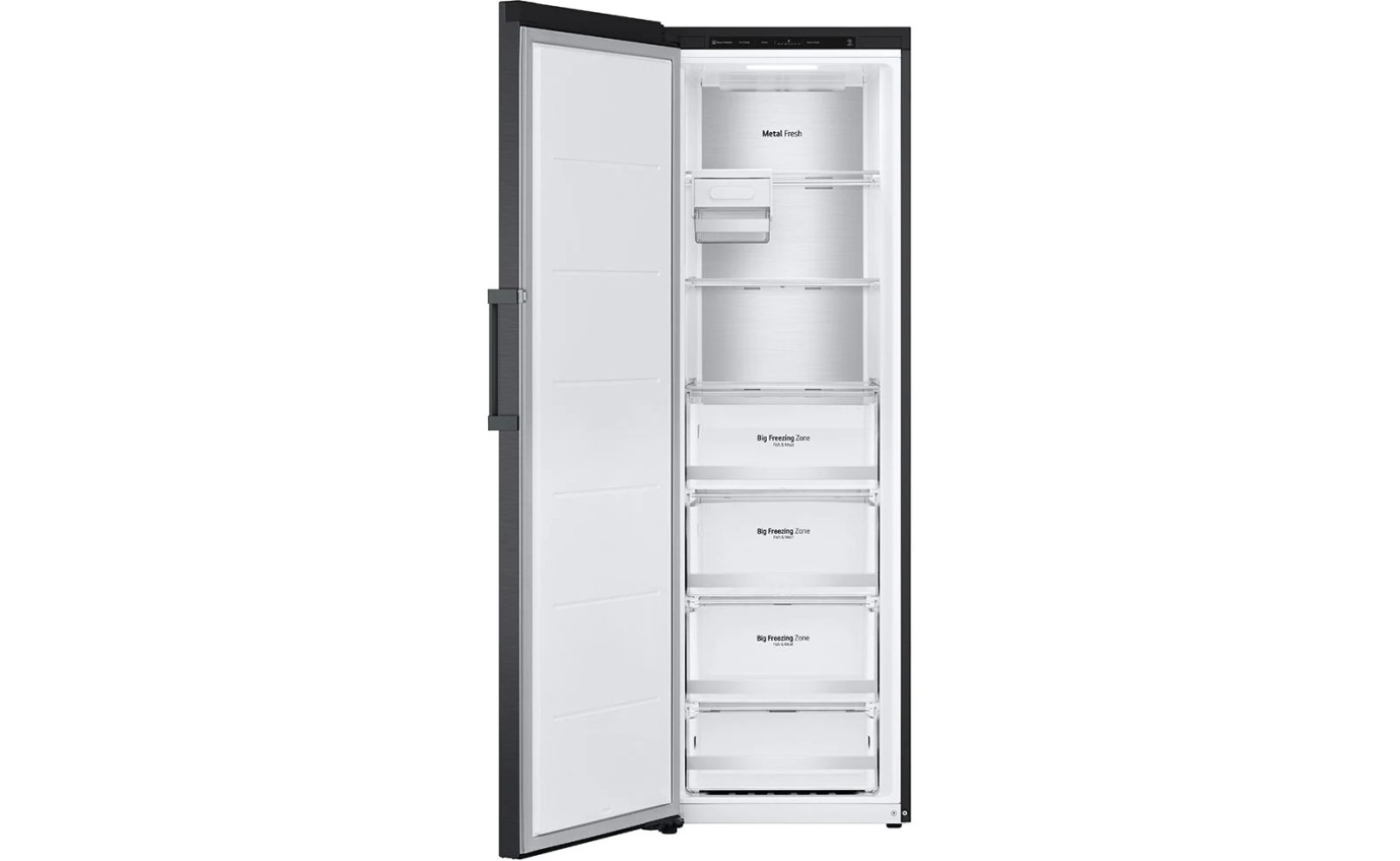 LG 324L Pigeon Pair Upright Freezer (Matte Black) GPF324MBL