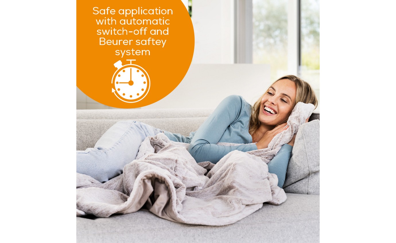 Beurer Nordic Super Cosy Heated Throw (Toffee) HD75T