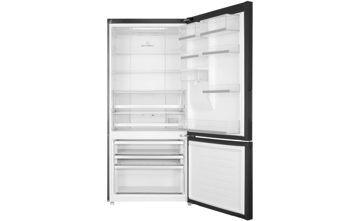 Haier 493L Bottom Mount Fridge (Black) HRF520BHC