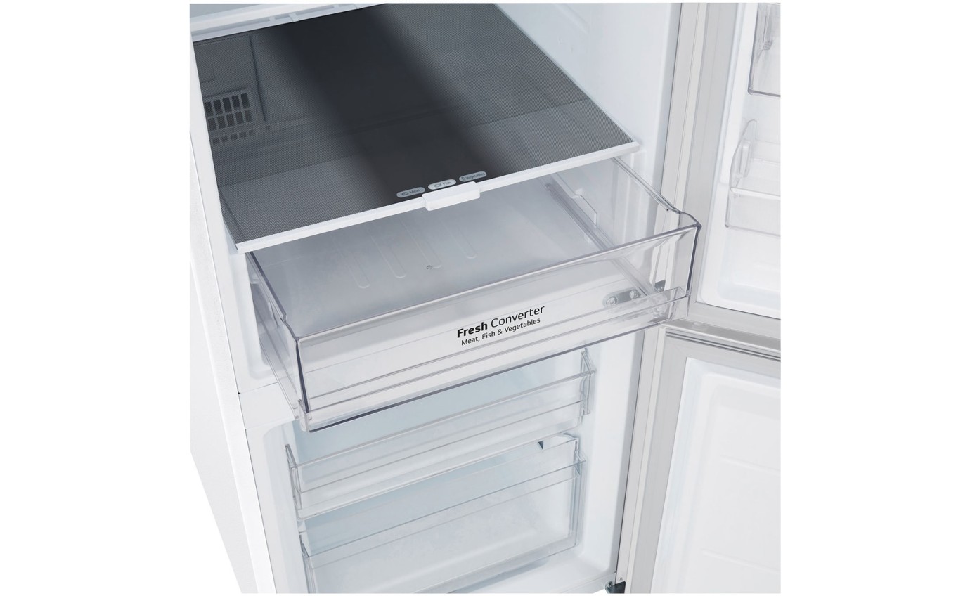 LG 335L Bottom Mount Fridge (Matte White) GBB300MWH