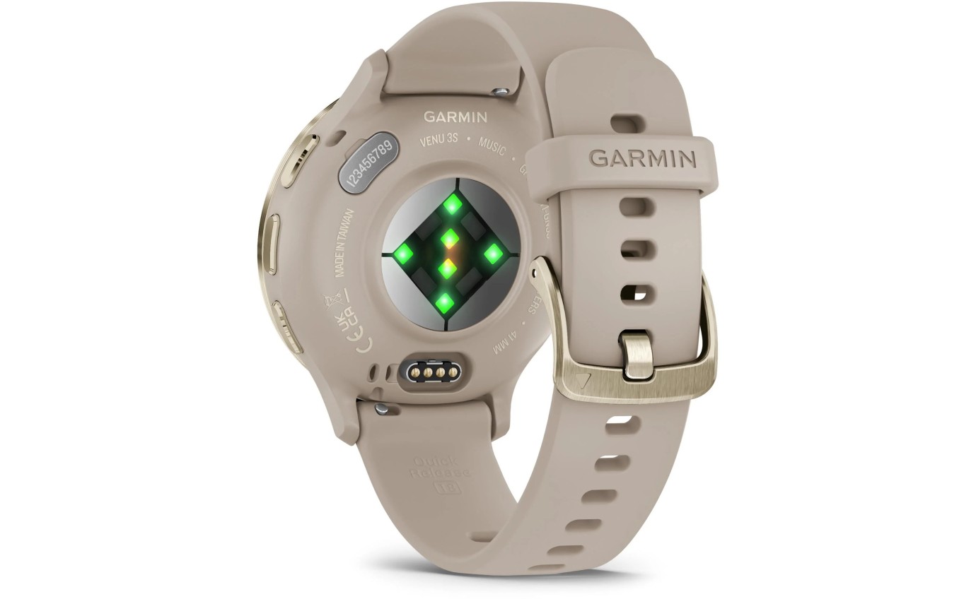 Garmin Venu&reg; 3S Smartwatch (Soft Gold/French Grey) 0100278502