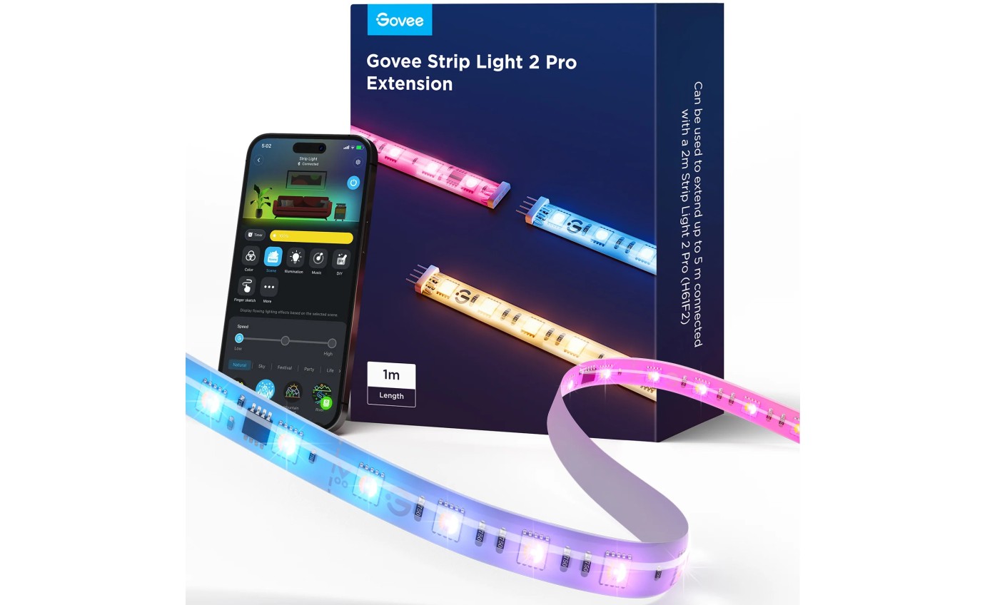 Govee Strip Light 2 Pro (1m Extension) A61F1EH1