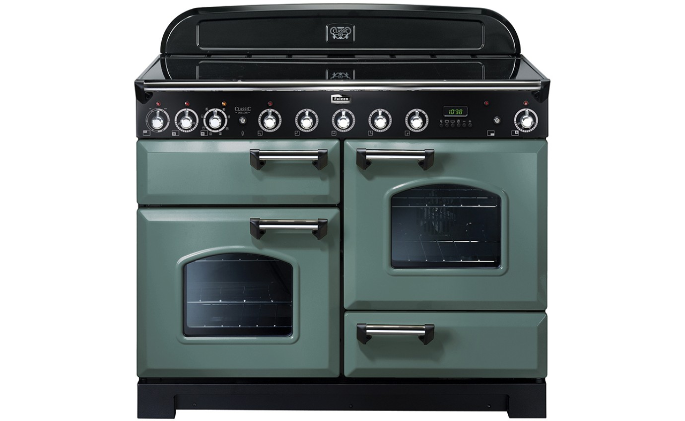 Falcon 110cm Classic Deluxe Induction Cooker (Mineral Green/Chrome) CDL110EIMGCH