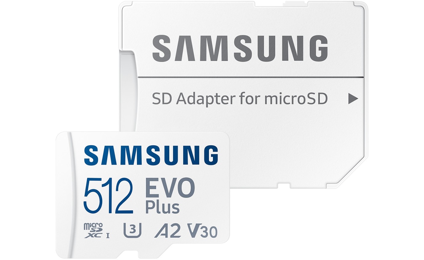 Samsung 512GB EVO Plus microSD Card MBMC512SAAPC