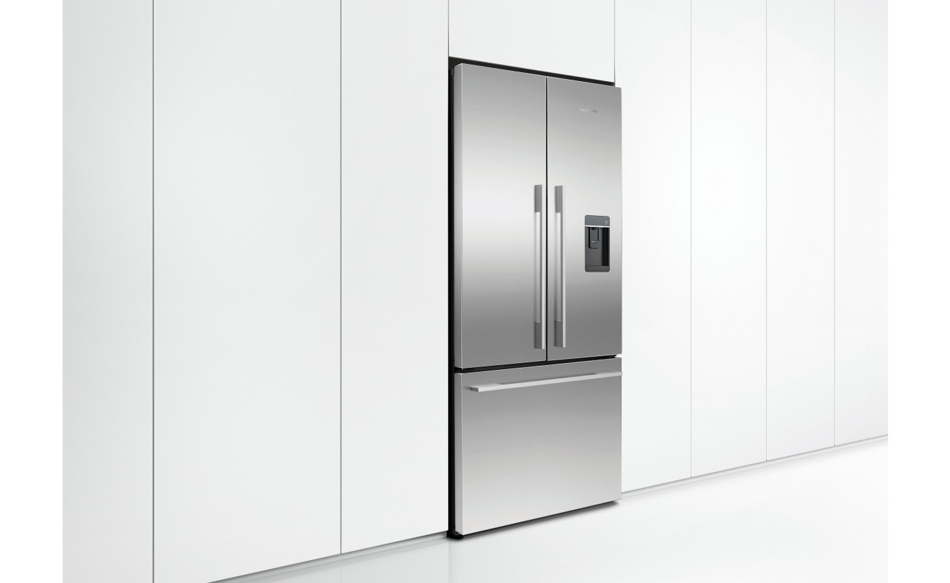 Fisher & Paykel 569L Series 7 French Door Refrigerator Freezer, Ice & Water RF610ADUX5