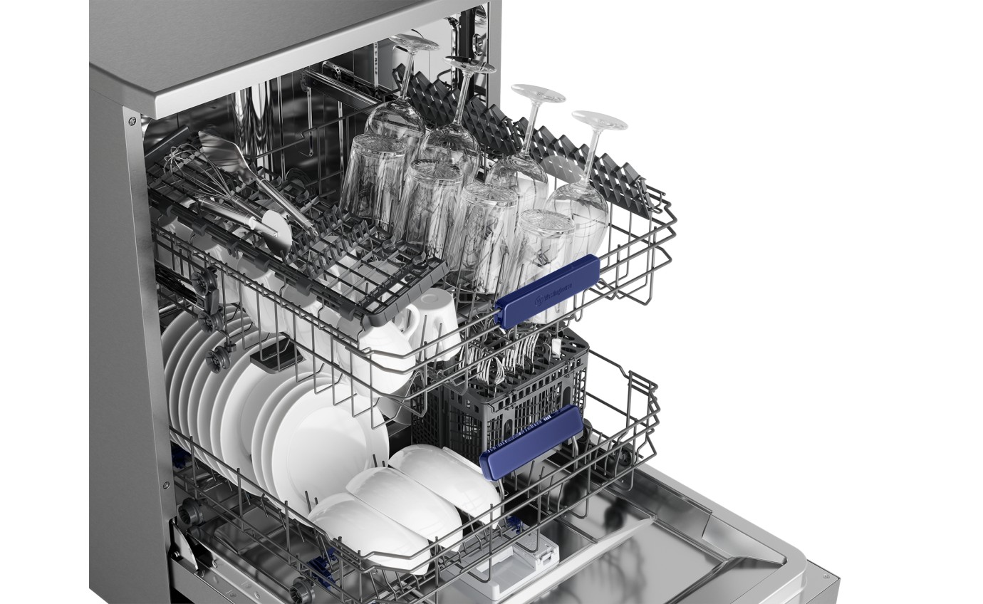 Westinghouse 60cm Freestanding Dishwasher (Stainless Steel) WSF6604XC