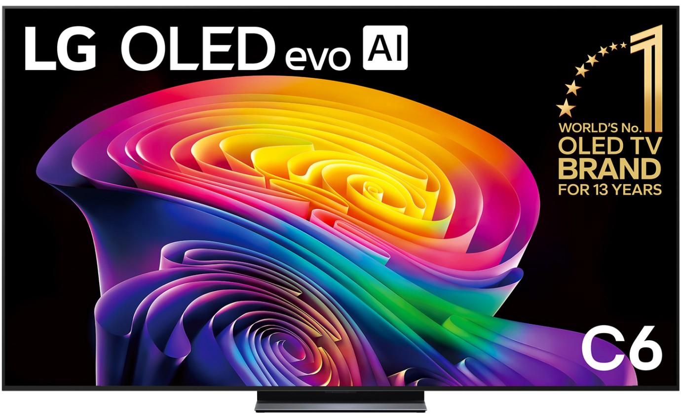 LG 83 inch C6 OLED evo AI 4K Smart TV OLED83C6PSA