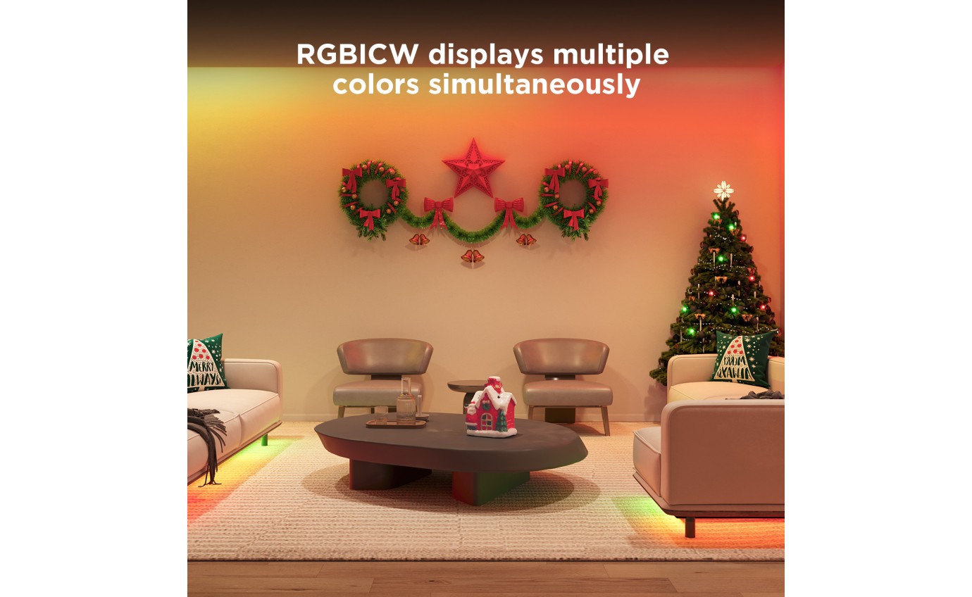 Govee RGBIC+W Lightstrip 5m (Matter Compatible) H612AED1