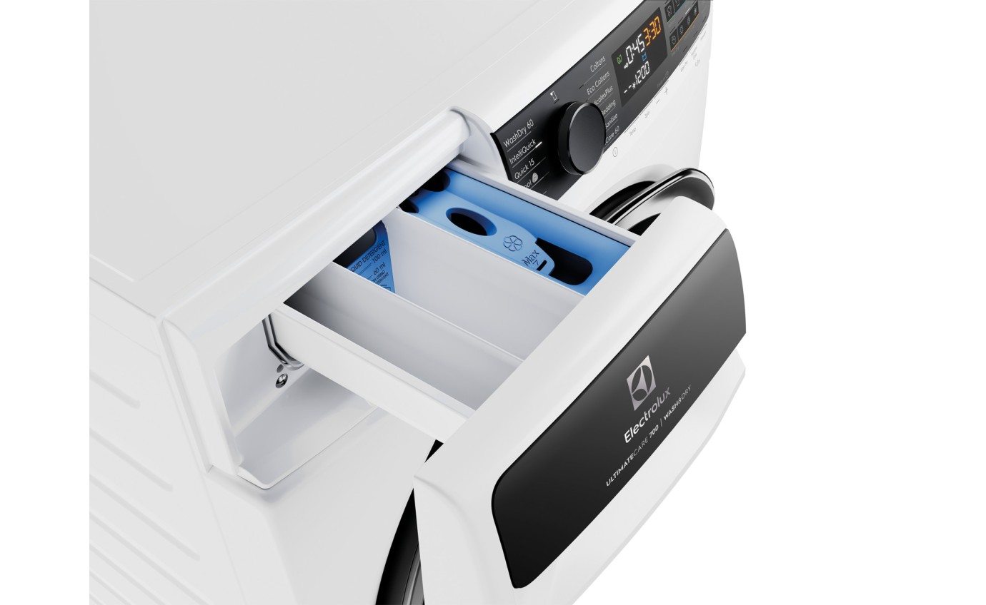 Electrolux 12kg/8kg UltimateCare 700 Washer Dryer Combo (White) EWW1243R7WCS