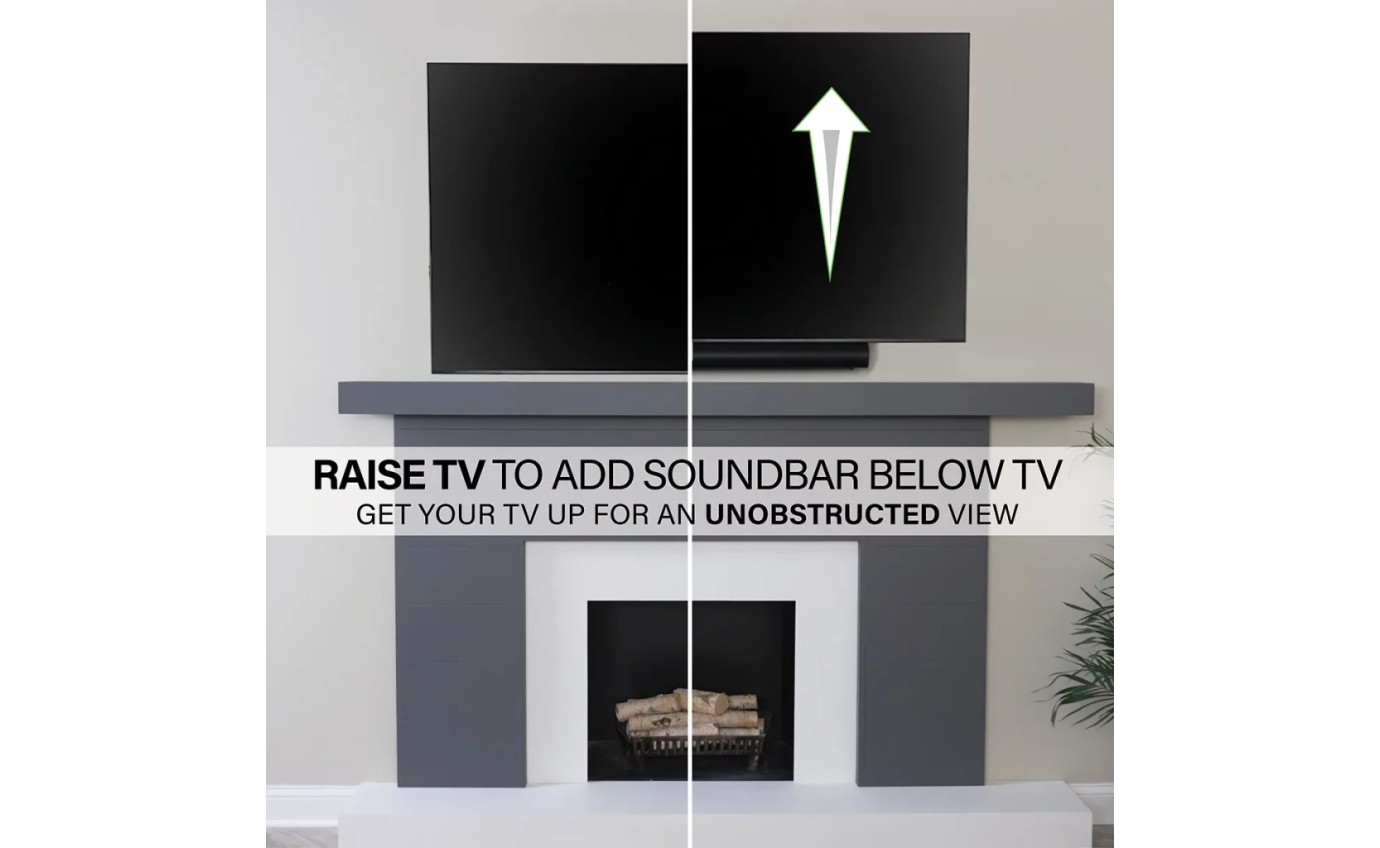 Sanus 42 inch-90 inch Advanced Full-Motion 4D&reg; + Shift&trade; TV Wall Mount VLF928B2