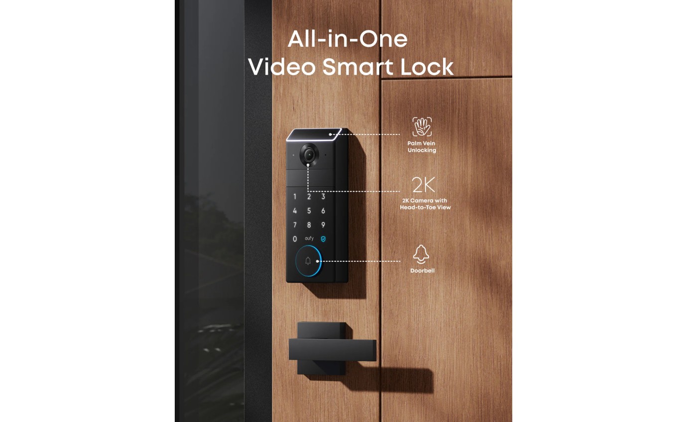 eufy Security S3 Max Video Smart Lock E85V0TY1