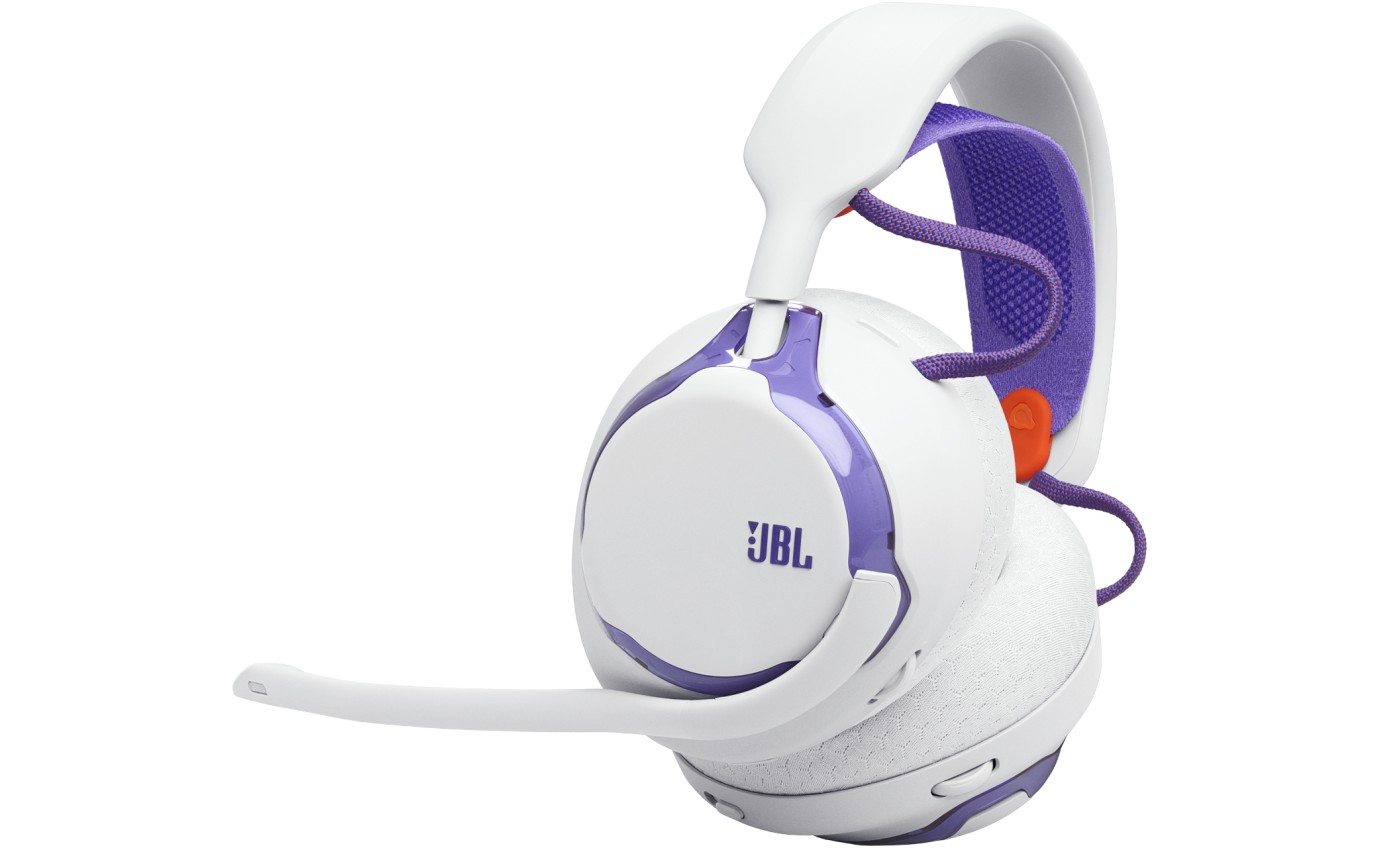 JBL Quantum 650 Gaming Wireless Over-Ear Headset (White) JBLQTUM650WHT