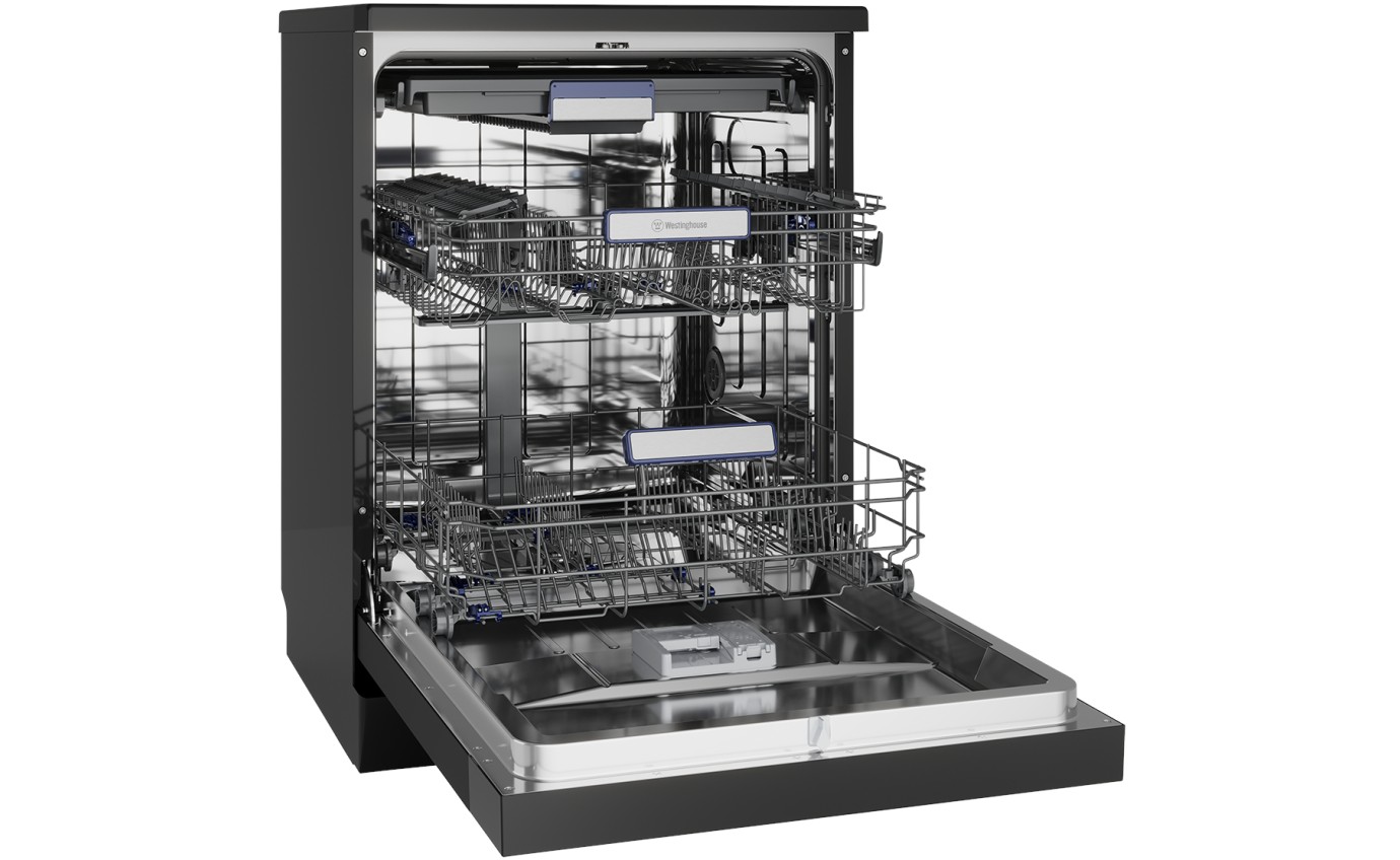 Westinghouse 60cm Freestanding Dishwasher (Dark Stainless Steel) WSF6608KXC