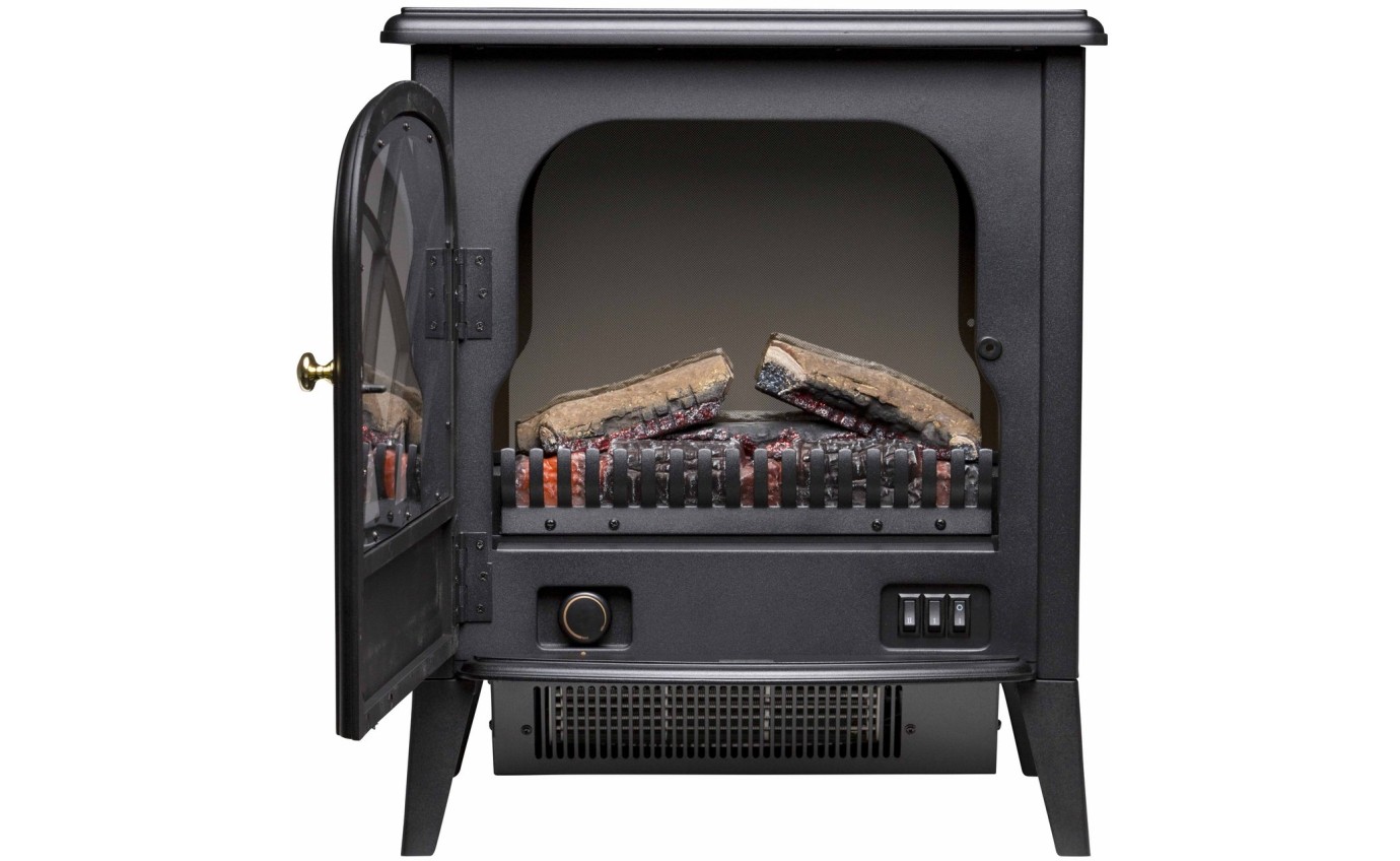 Dimplex 2000W Ritz Optiflame Portable Electric Firepalce (Anthracite) RITZC