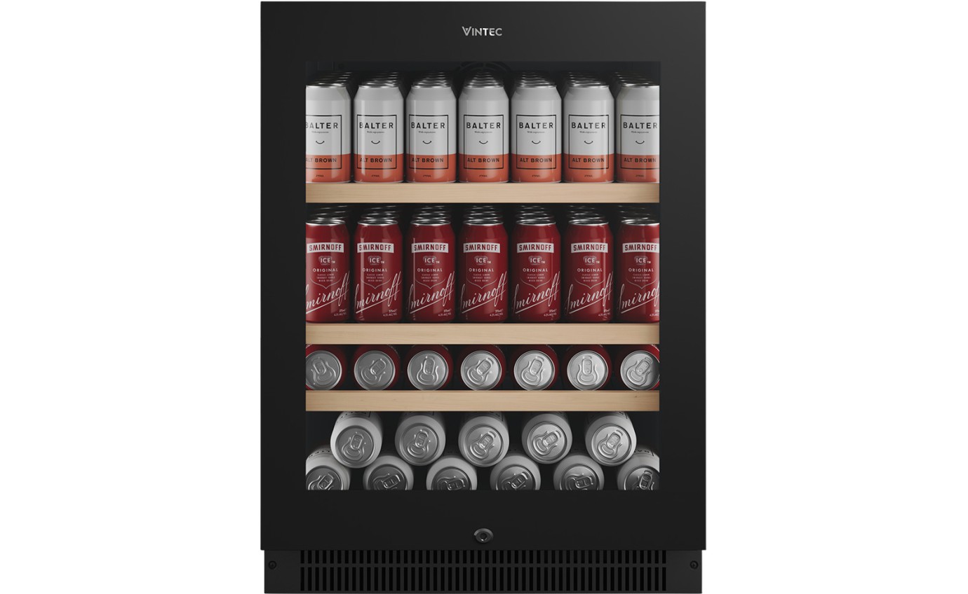 Vintec 141 Can Beverage Fridge (Black) VBS820SCBX