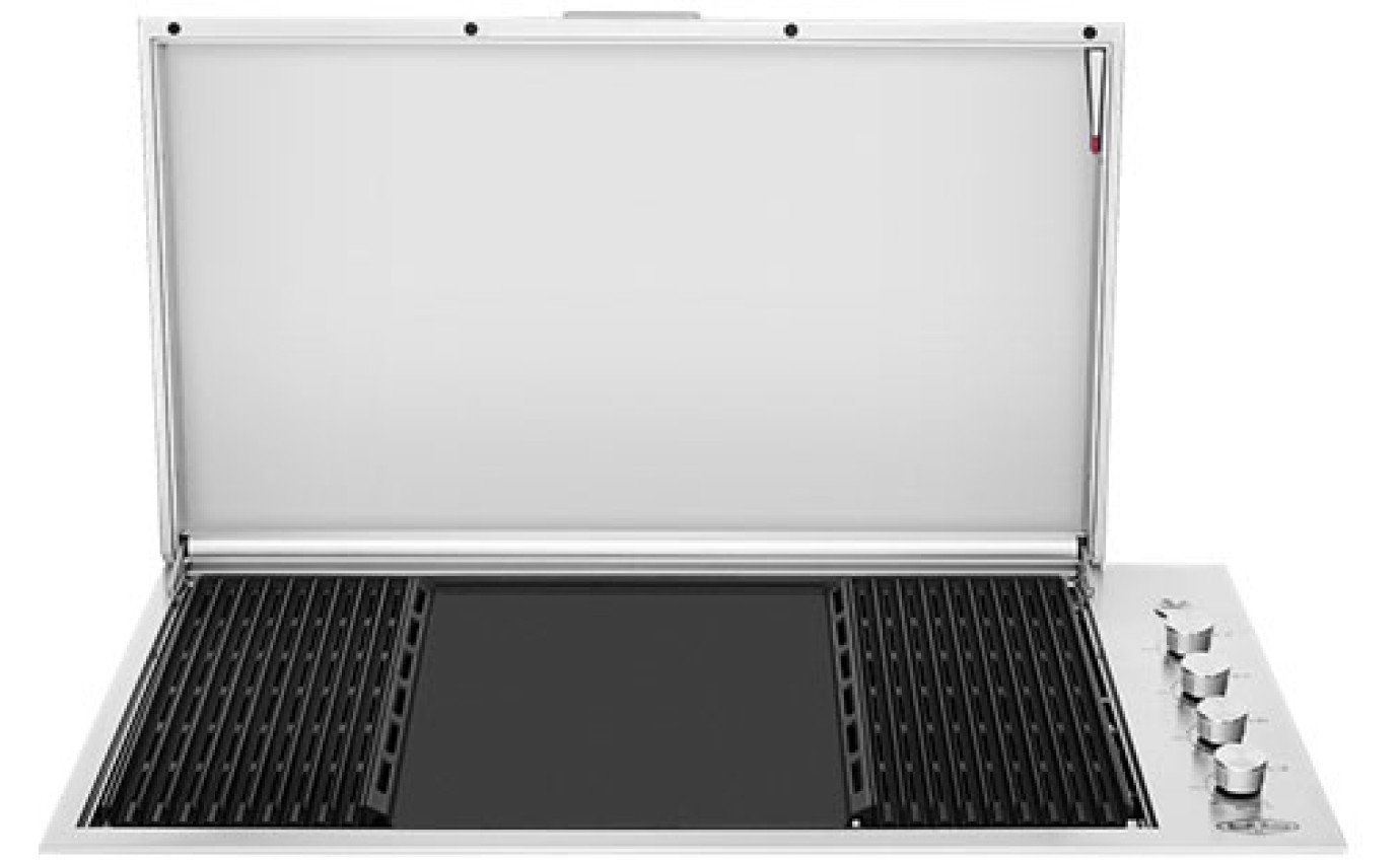 BeefEater Signature ProLine™ 6 Burner Built-in Natural Gas BBQ with Lid BSL158SANG