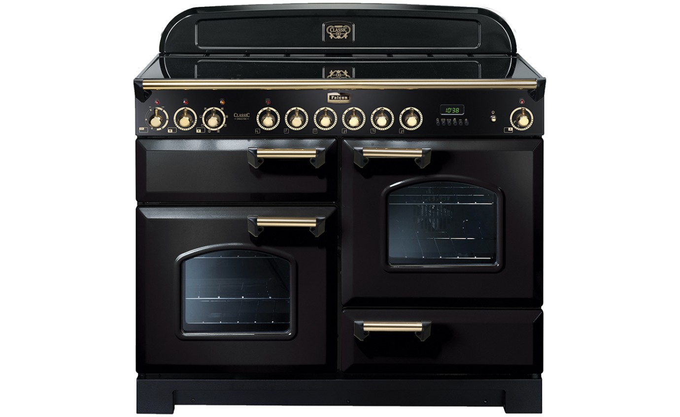 Falcon 110cm Classic Deluxe Induction Cooker (Black/Brass) CDL110EIBLBR