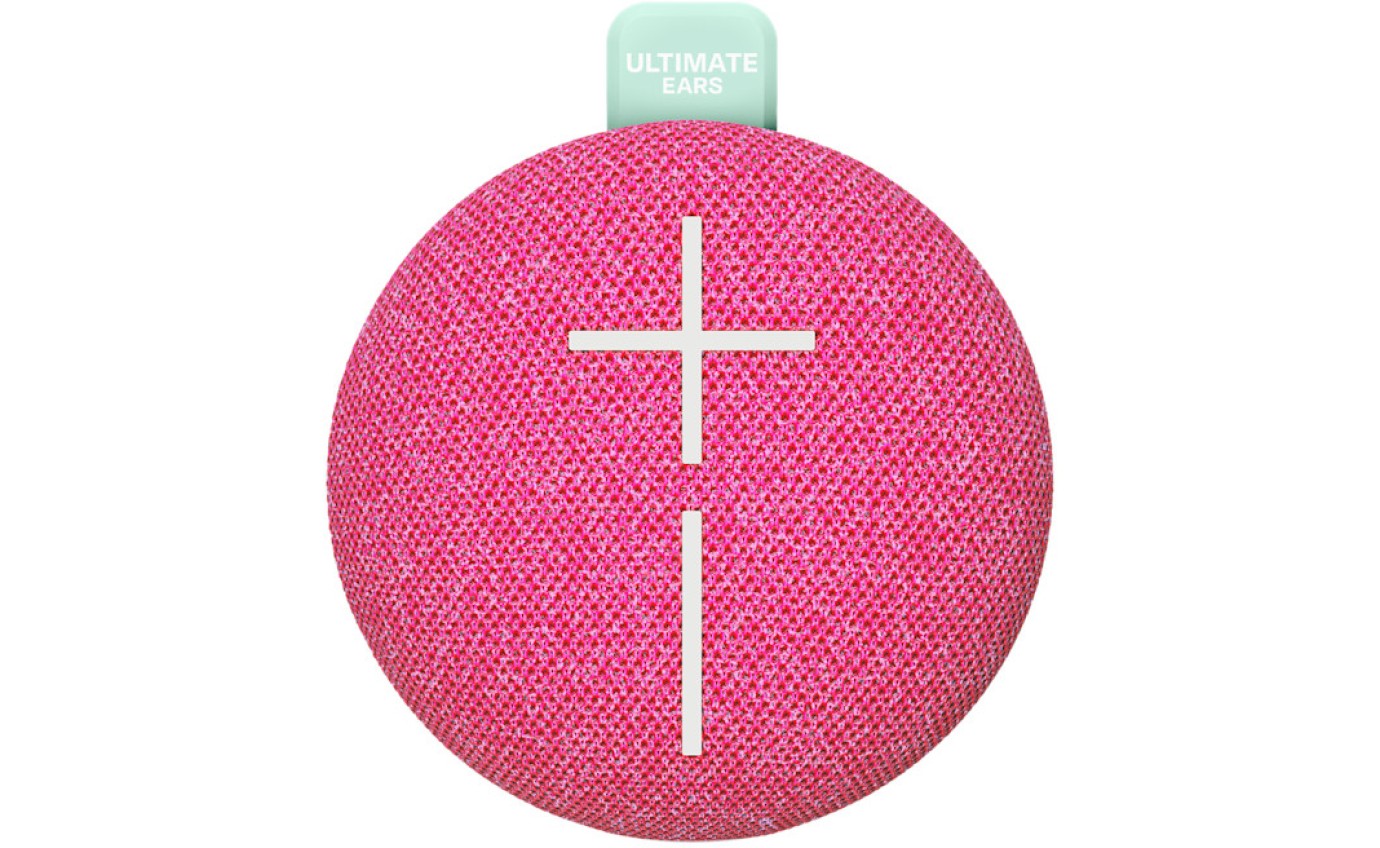 Ultimate Ears MINIROLL Portable Bluetooth Speaker (Calming Pink) 984002036