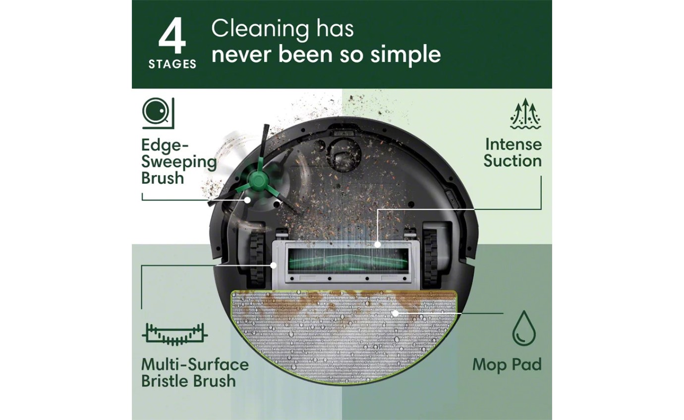 iRobot Roomba® 105 Combo Robot + AutoEmpty™ Dock Y351000