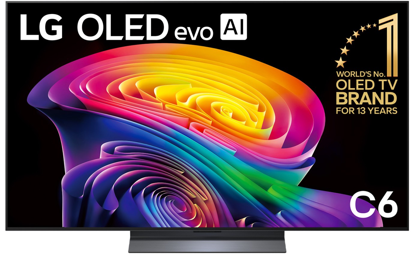 LG 55 inch C6 OLED evo AI 4K Smart TV OLED55C6PSA