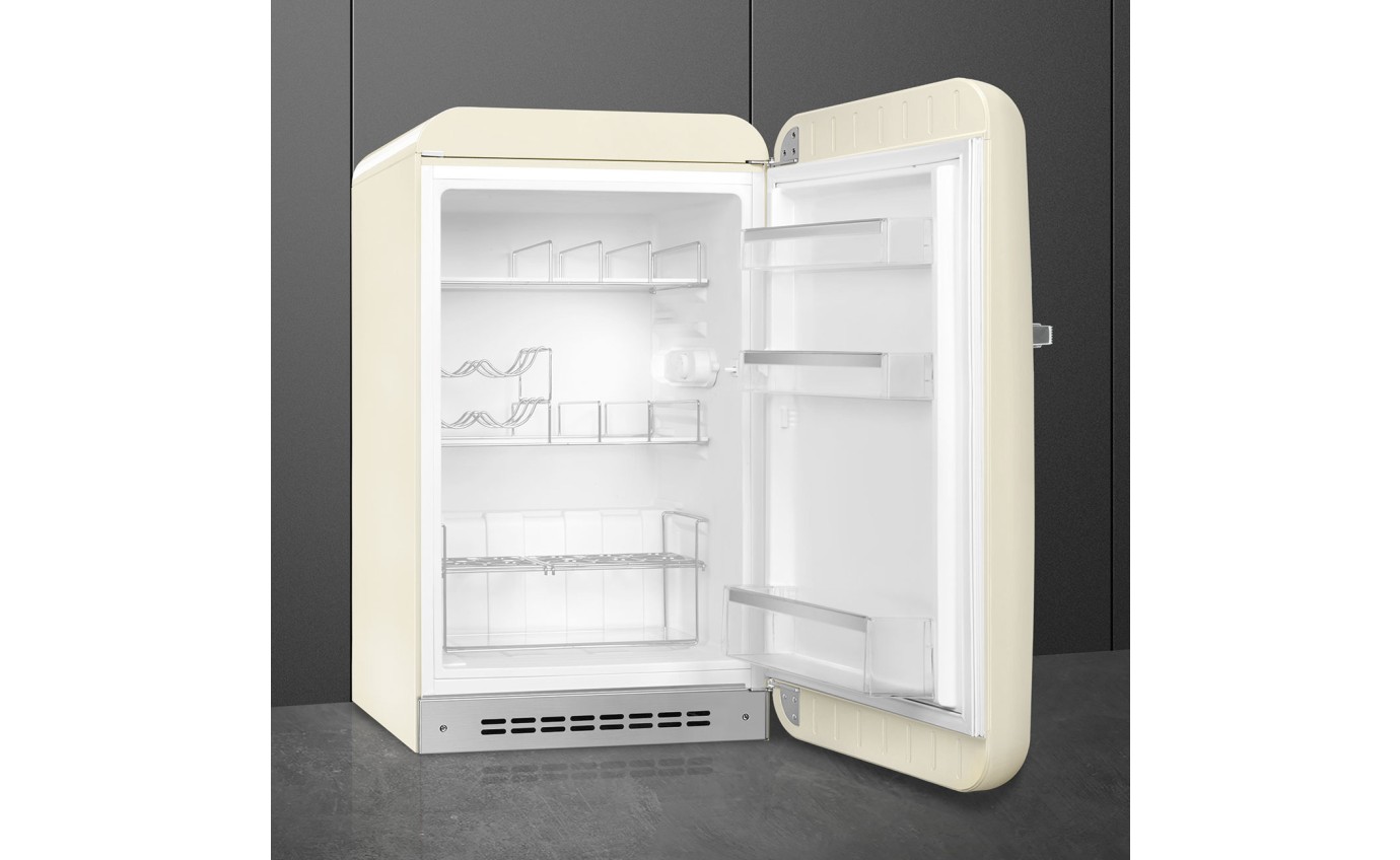 Smeg 135L 50s Style Retro Bar Fridge (Cream) FAB10HRCR5AU