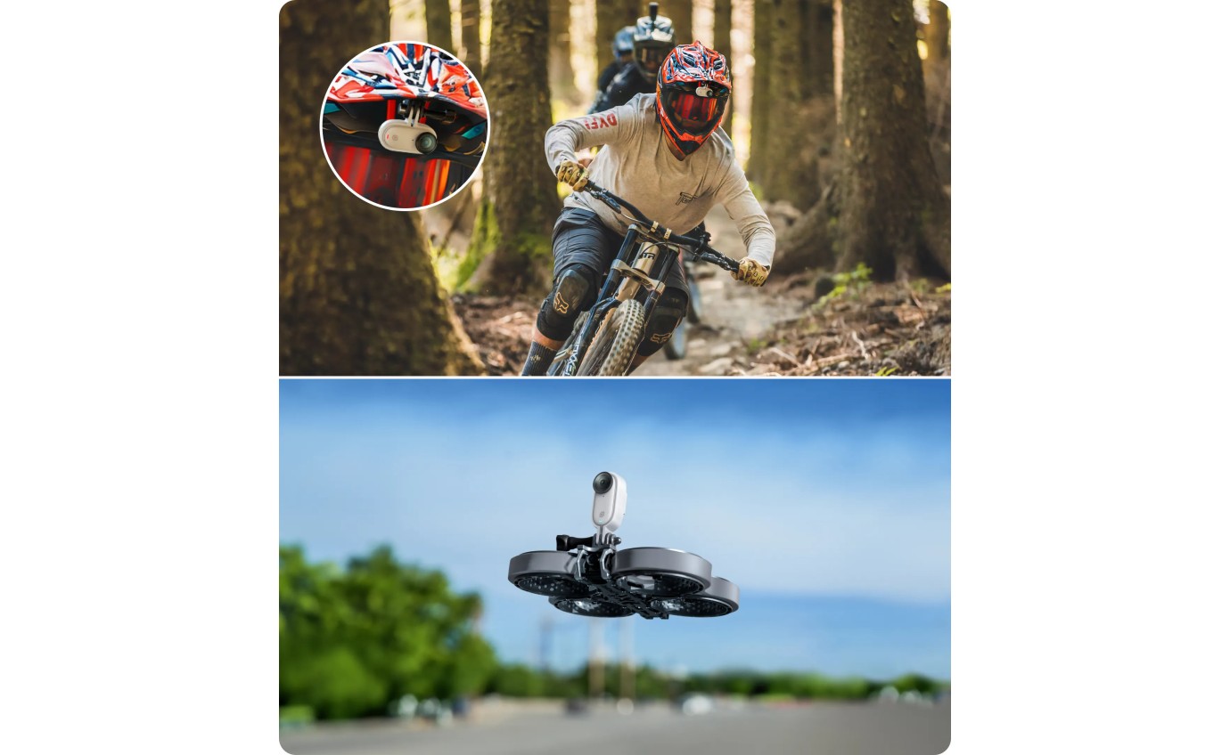 Insta360 GO 3/GO 3S Vertical & Horizontal Action Mount Set INSTAGO3S10