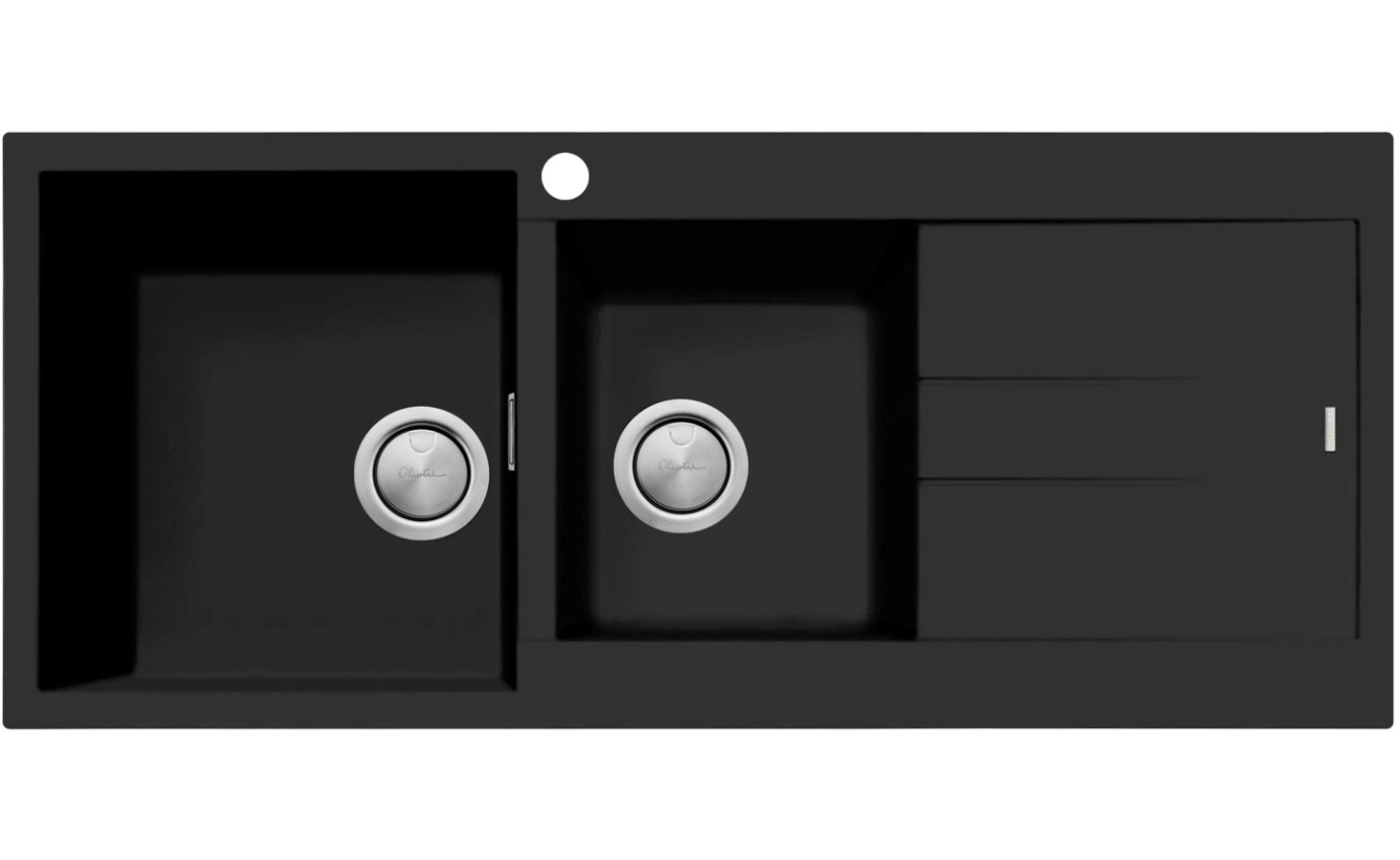 Oliveri Santorini 1 & 3/4 Bowl Topmount Sink STMB1511OF