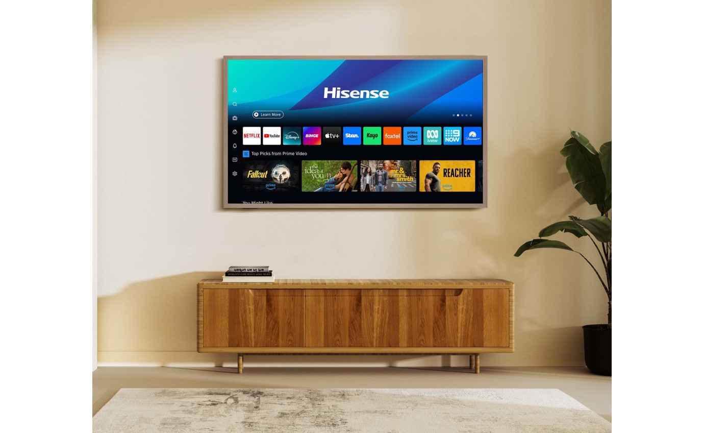 Hisense 65 inch S7NAU 4K QLED CanvasTV [2024] 65S7NAU