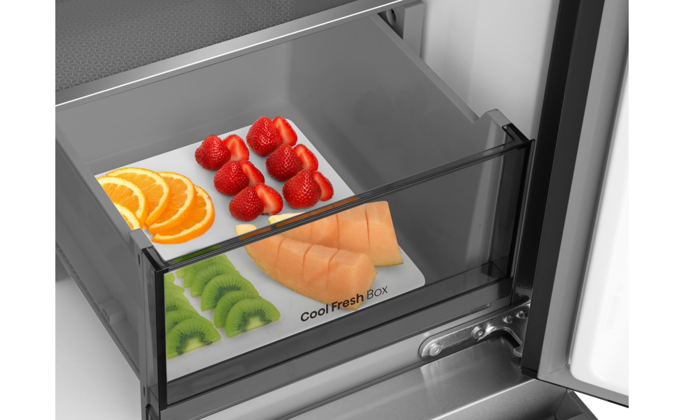 Hisense 647L PureFlex Quad Door Fridge (Dark Stainless Steel) HRCD640TB