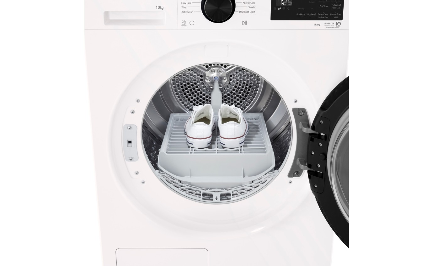 LG 10kg Heat Pump Dryer (White) DXH310W