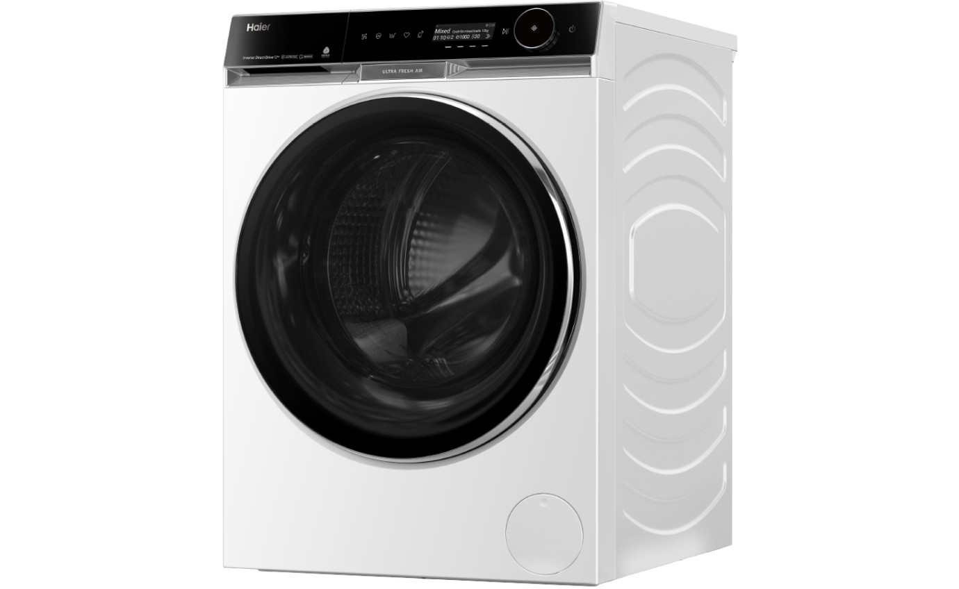 Haier 12kg 600 Series Front Loader Washing Machine (White) HWF12PXW2