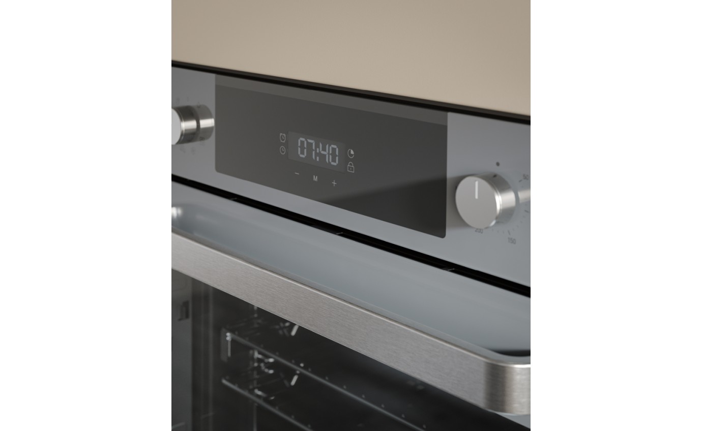Haier 60cm 500 Series Built in Oven 7 Function, Air Fry, Steam Assist HWO60S7EG5