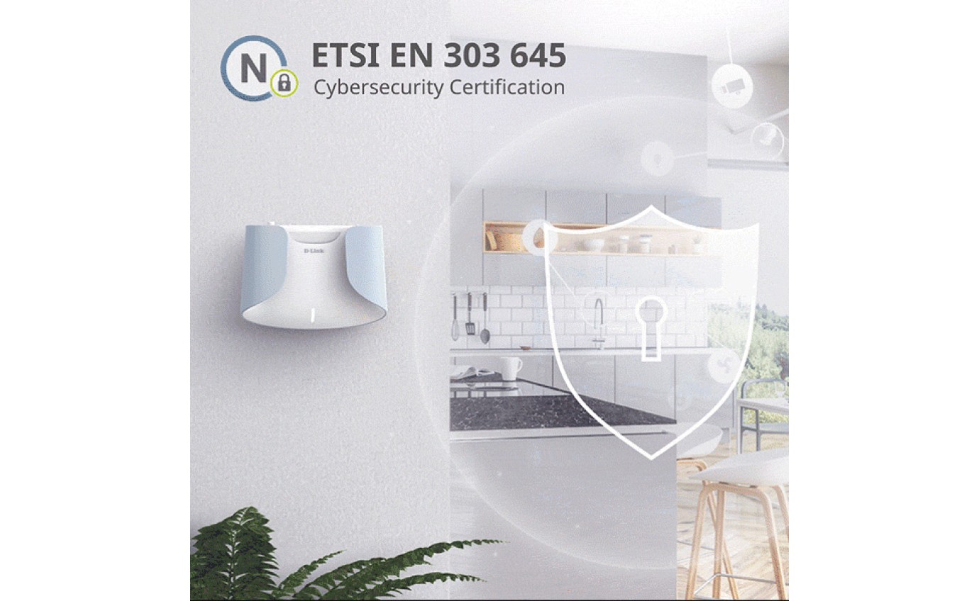 D-Link Aquila Pro AI AX6000 Wi-Fi 6 Smart Mesh Router (2 Pack) M602PK