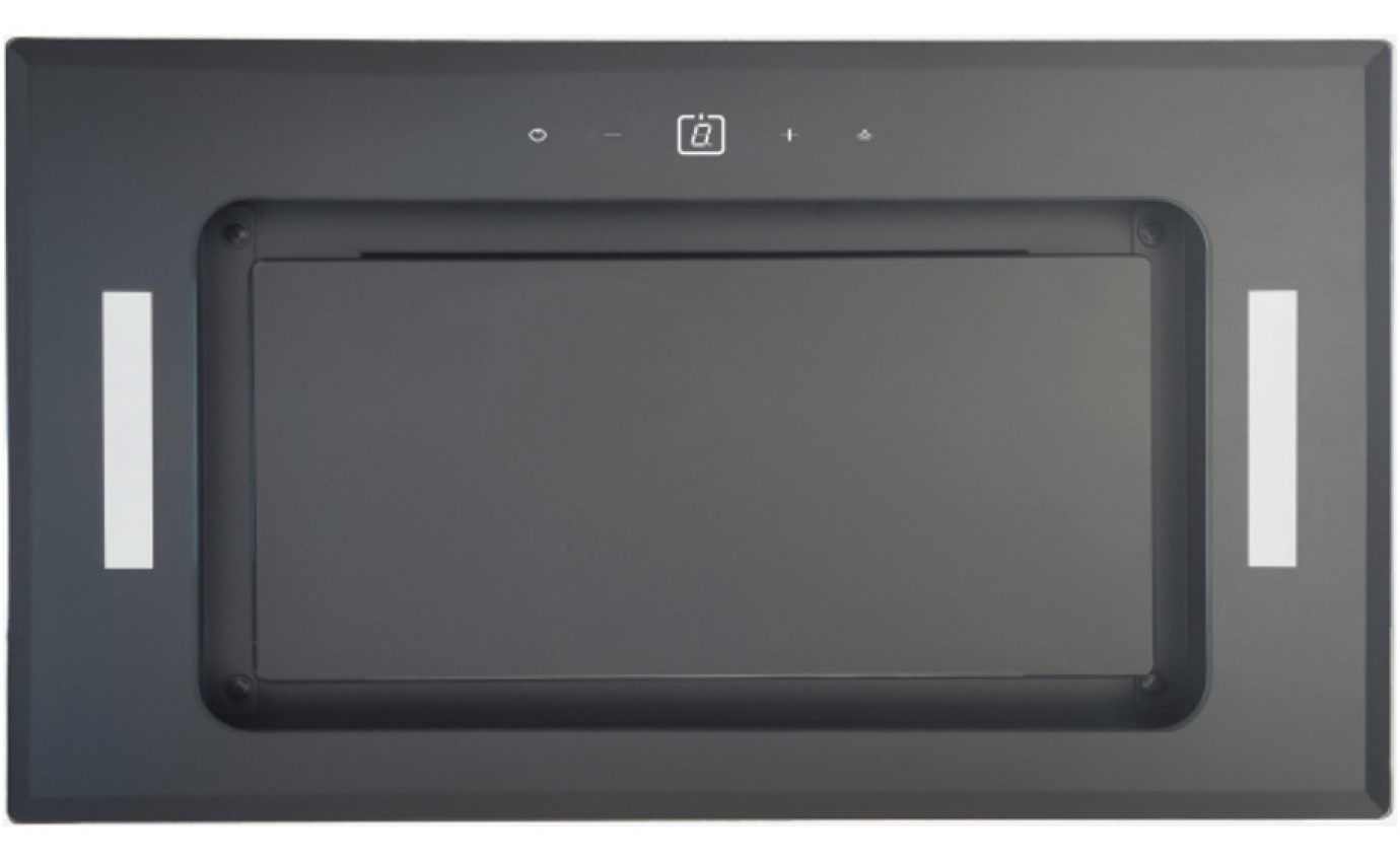 Robinhood 52cm Fixed Rangehood Black Glass RPG3CL52BK