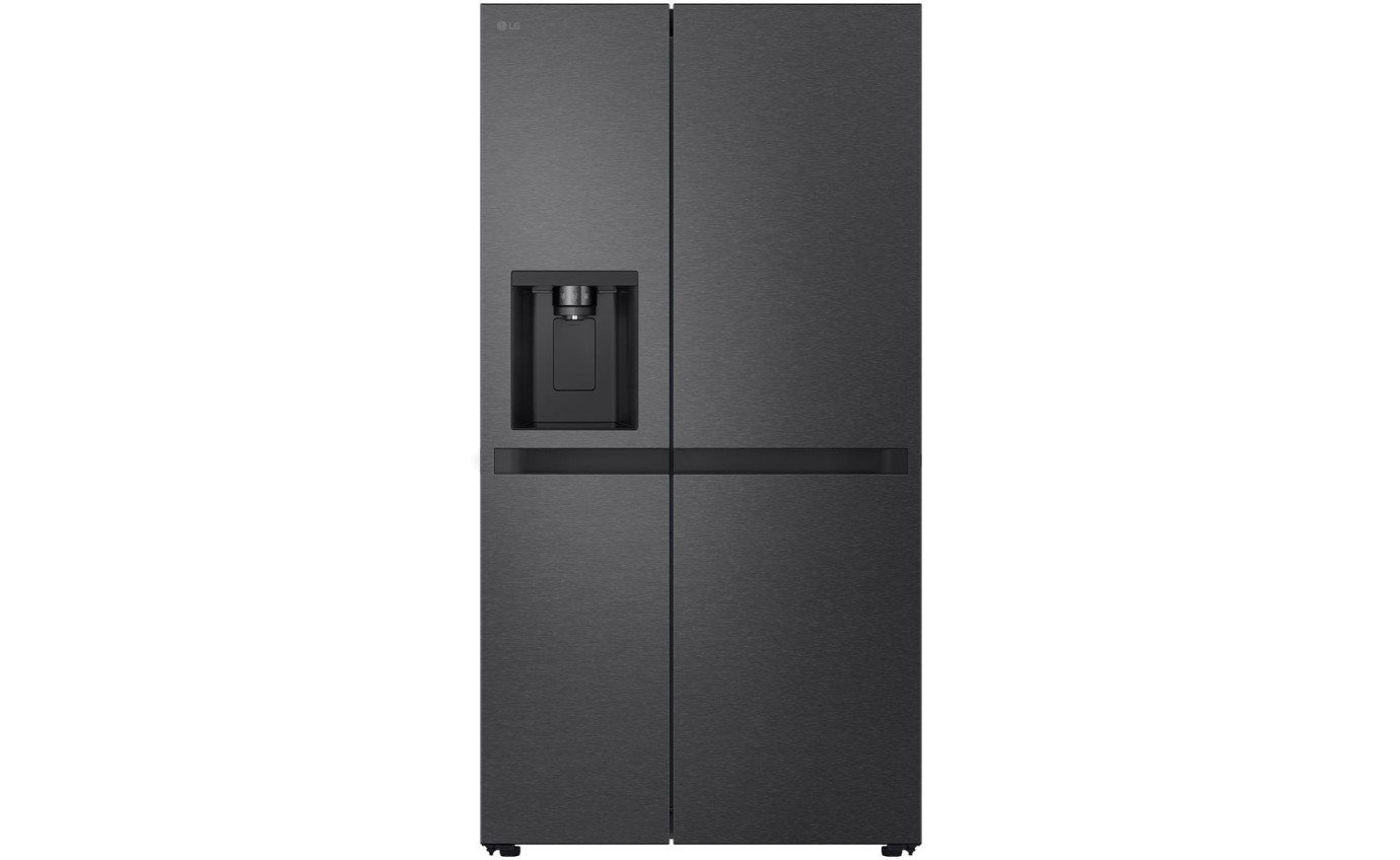 LG 641L Side By Side Fridge (Matte Black) GSN599MBL