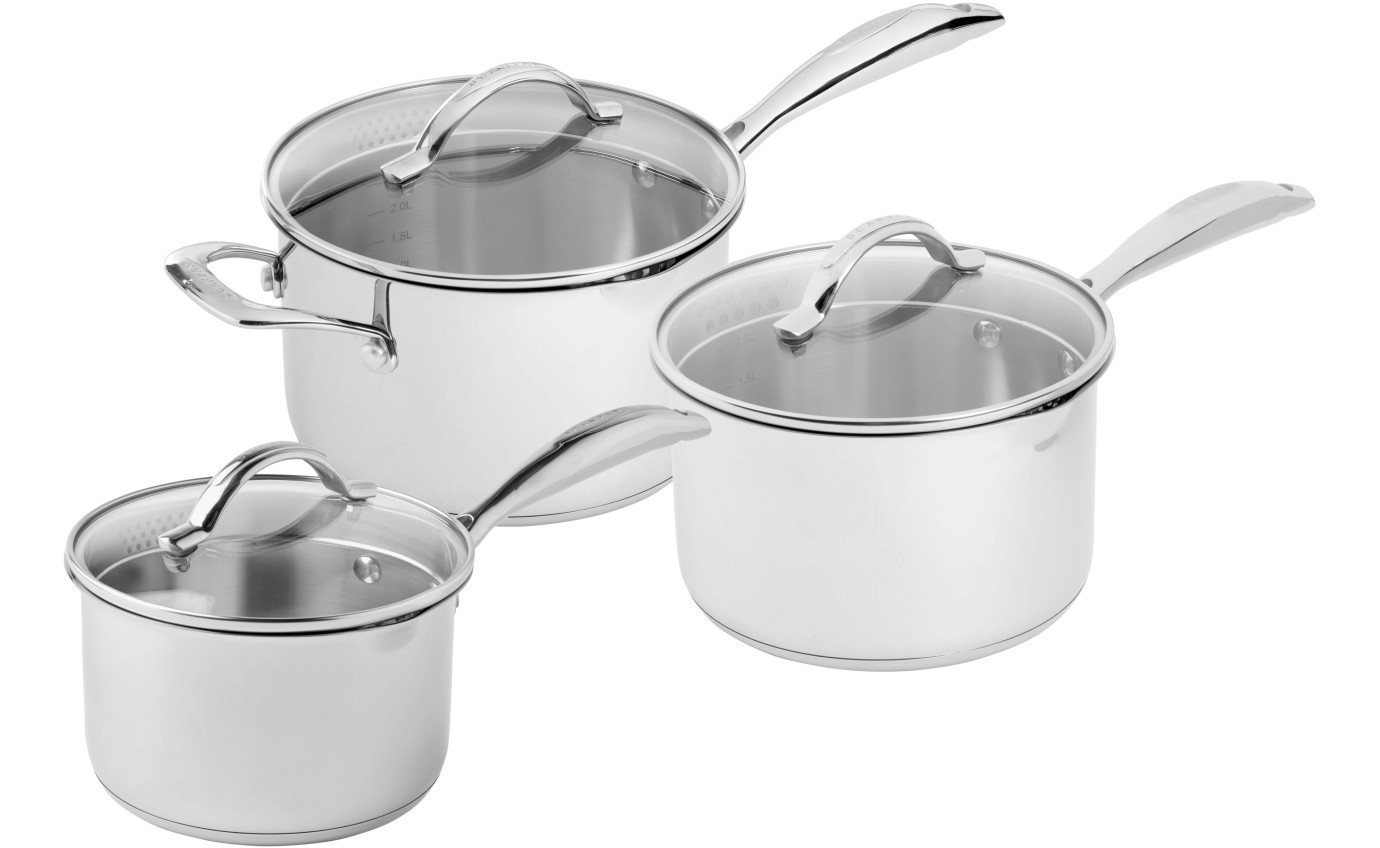 Scanpan STS 3 Piece Saucepan Set 22133