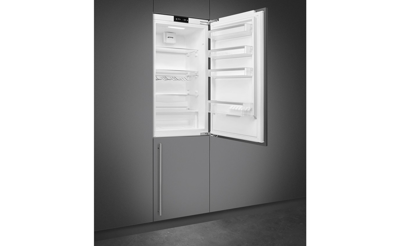 Smeg 265L Universale Integrated Bottom Mount Refrigerator SABI256BM