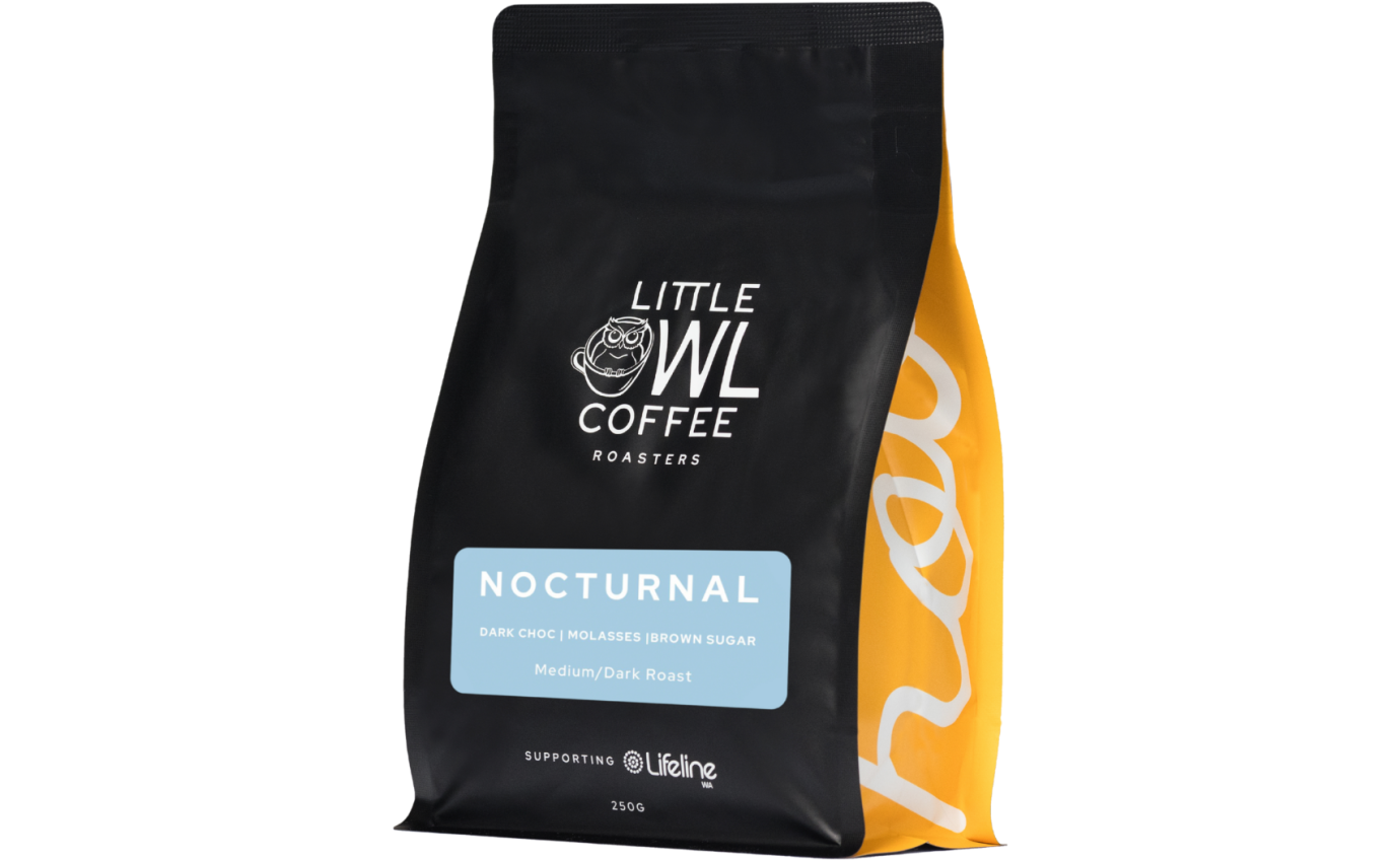 Little Owl Coffee Roasters Nocturnal Beans (250g) NOCTURNAL250G
