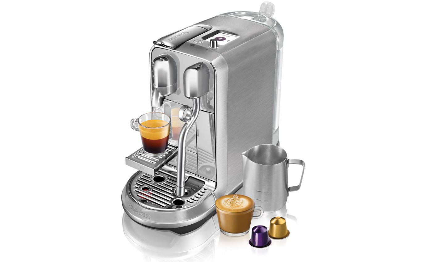 Breville Creatista Plus Nespresso Coffee Machine (Stainless Steel) BNE800BSS