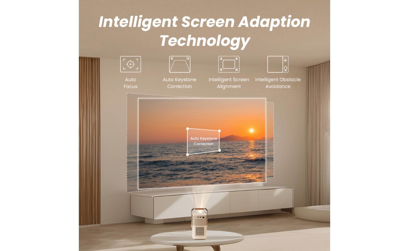 Yaber T2 Plus 1080p Projector CBK01053