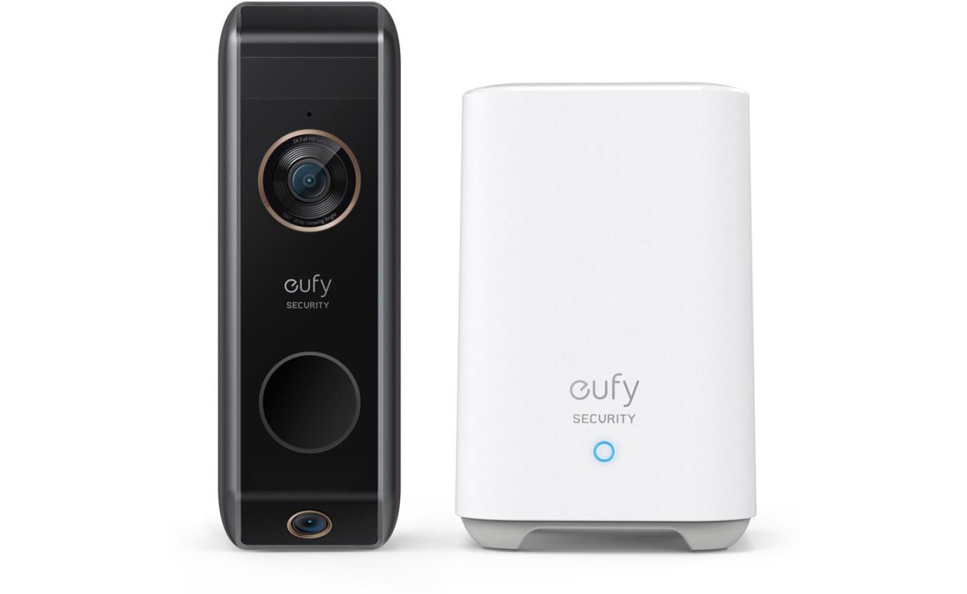 eufy Security Dual Camera Wireless 2K Video Doorbell E8213C12