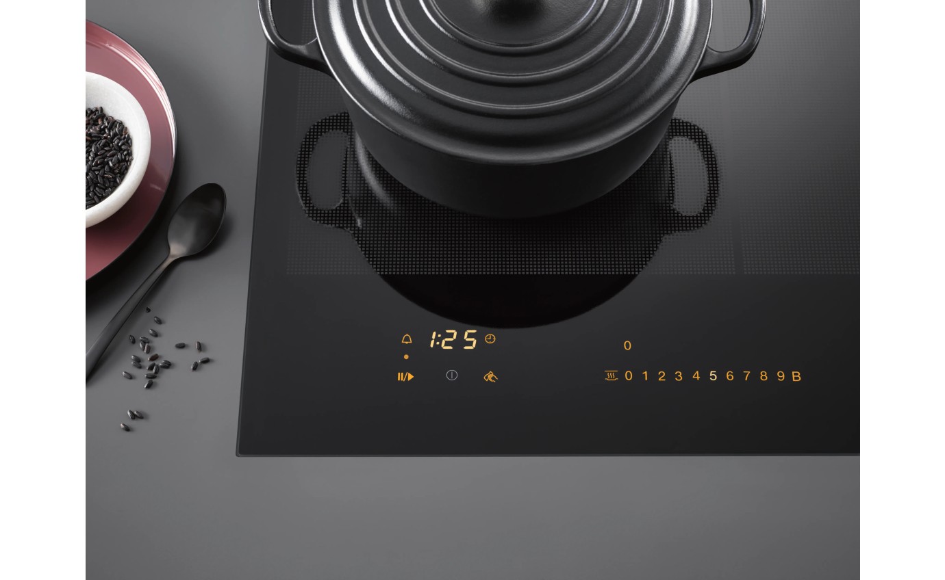 Miele 80cm Induction Cooktop with MattFinish (Black) KM75762FL