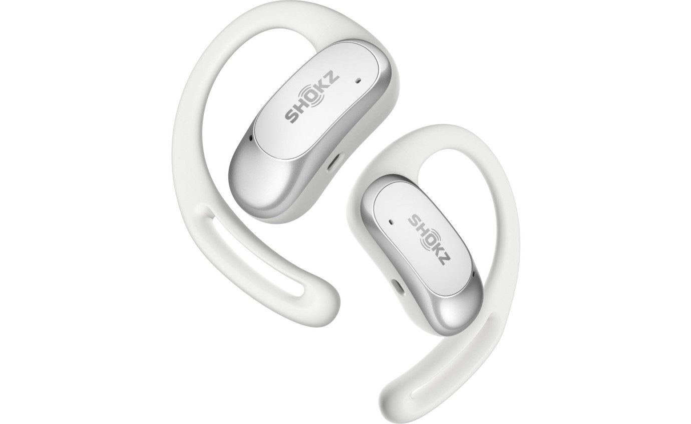 Shokz OpenFit Air Open-Ear Headphones (White) T511STWT