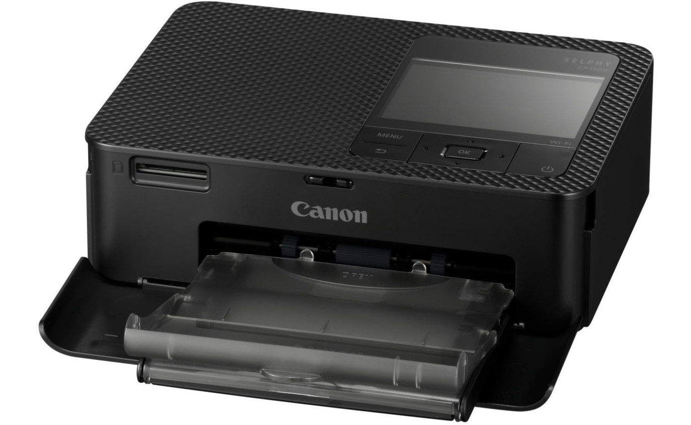 Canon Selphy Compact Photo Printer (Black) CP1500BK